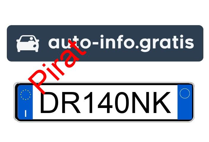 Pirat drogowy w pojeździe o numerach rejestracyjnych DR140NK