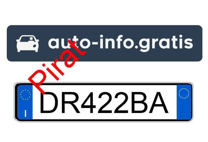 Pirat drogowy w pojeździe o numerach rejestracyjnych DR422BA