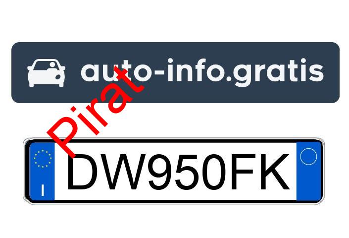 Pirat drogowy w pojeździe o numerach rejestracyjnych DW950FK