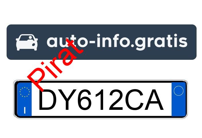 Pirat drogowy w pojeździe o numerach rejestracyjnych DY612CA