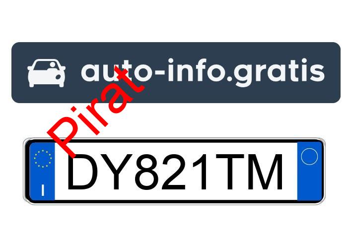 Pirat drogowy w pojeździe o numerach rejestracyjnych DY821TM