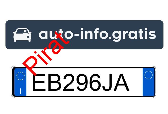 Pirat drogowy w pojeździe o numerach rejestracyjnych EB296JA