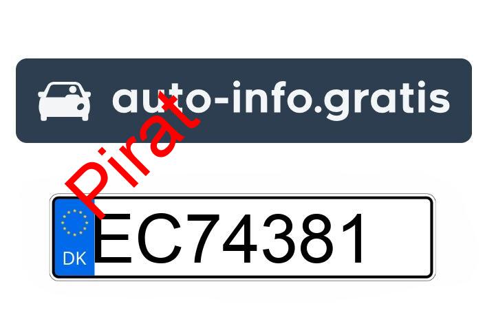 Pirat drogowy w pojeździe o numerach rejestracyjnych EC74381