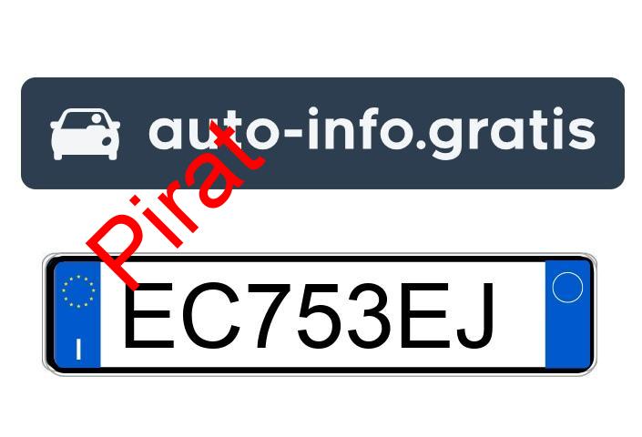 Pirat drogowy w pojeździe o numerach rejestracyjnych EC753EJ