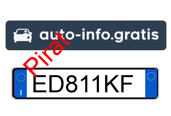 Pirat drogowy w pojeździe o numerach rejestracyjnych ED811KF