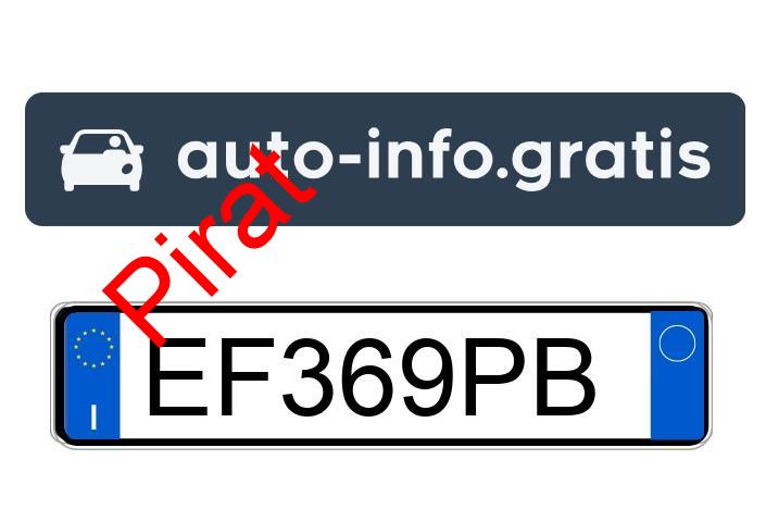 Pirat drogowy w pojeździe o numerach rejestracyjnych EF369PB