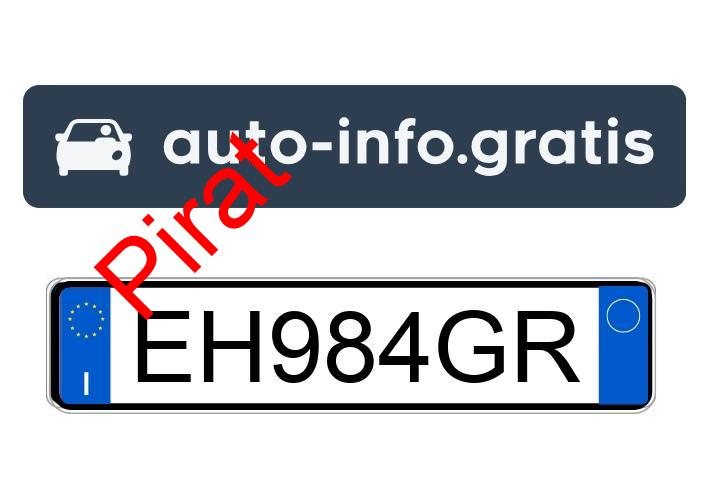 Pirat drogowy w pojeździe o numerach rejestracyjnych EH984GR