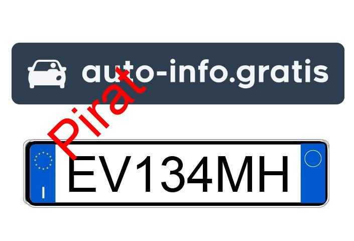 Pirat drogowy w pojeździe o numerach rejestracyjnych EV134MH