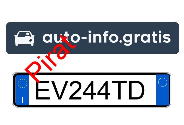 Pirat drogowy w pojeździe o numerach rejestracyjnych EV244TD