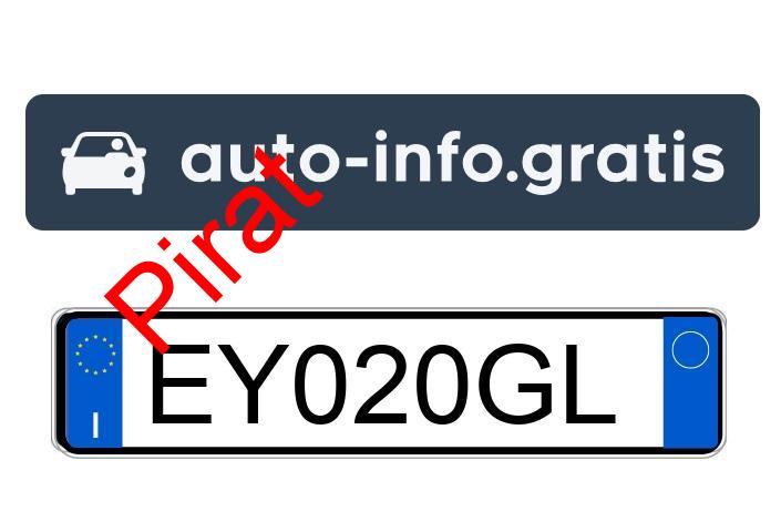 Pirat drogowy w pojeździe o numerach rejestracyjnych EY020GL