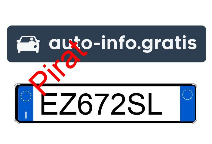 Pirat drogowy w pojeździe o numerach rejestracyjnych EZ672SL