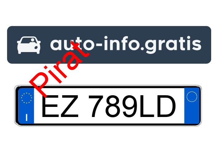 Pirat drogowy w pojeździe o numerach rejestracyjnych EZ789LD