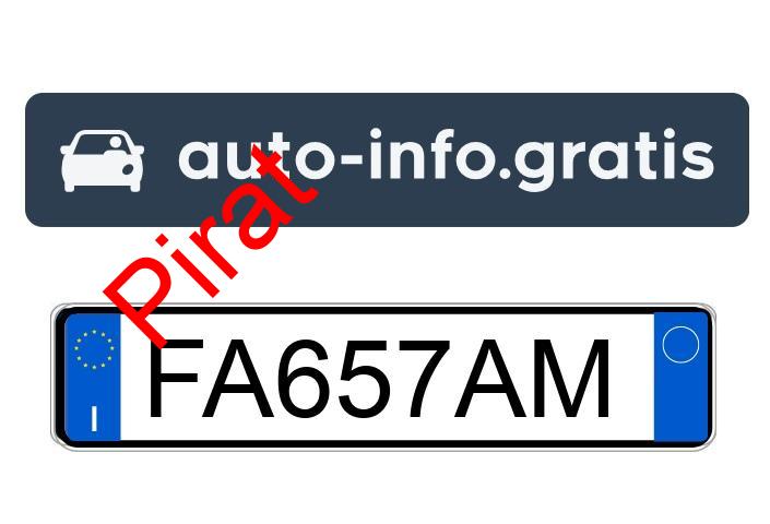 Pirat drogowy w pojeździe o numerach rejestracyjnych FA657AM
