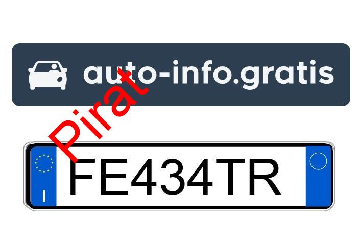 Pirat drogowy w pojeździe o numerach rejestracyjnych FE434TR