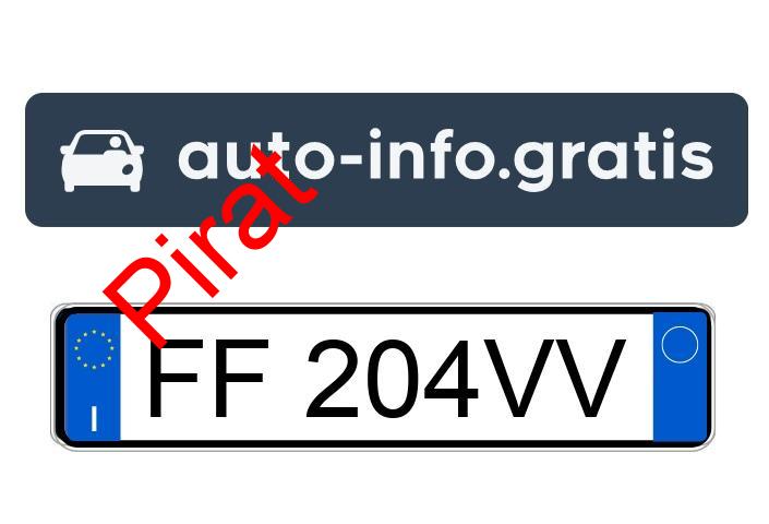 Pirat drogowy w pojeździe o numerach rejestracyjnych FF204VV