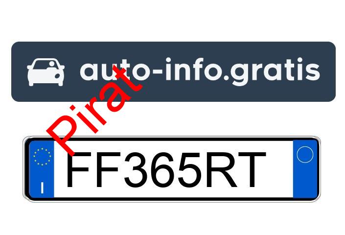 Pirat drogowy w pojeździe o numerach rejestracyjnych FF365RT
