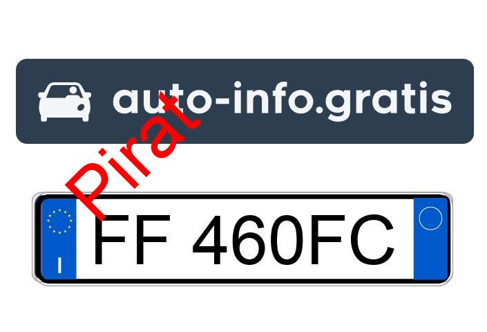 Pirat drogowy w pojeździe o numerach rejestracyjnych FF460FC