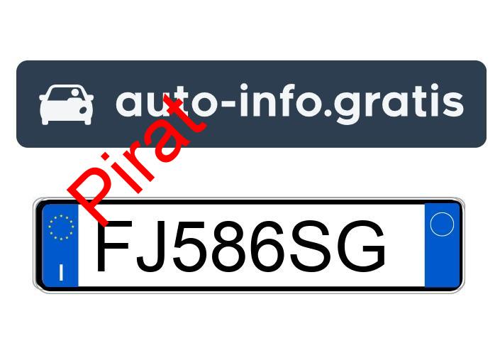 Pirat drogowy w pojeździe o numerach rejestracyjnych FJ586SG