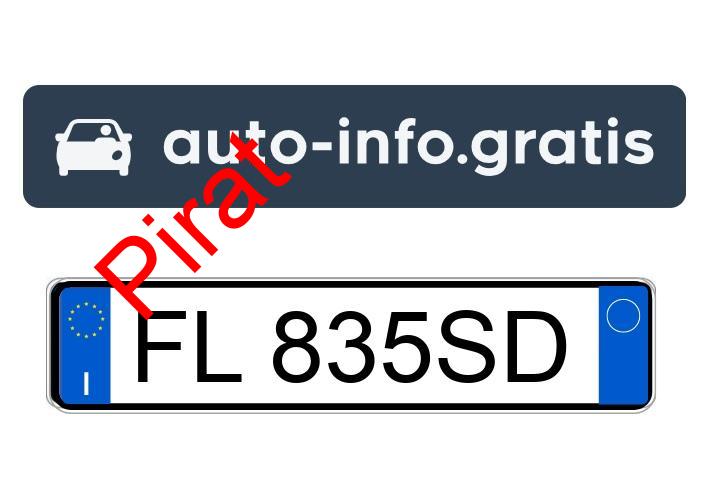 Pirat drogowy w pojeździe o numerach rejestracyjnych FL835SD