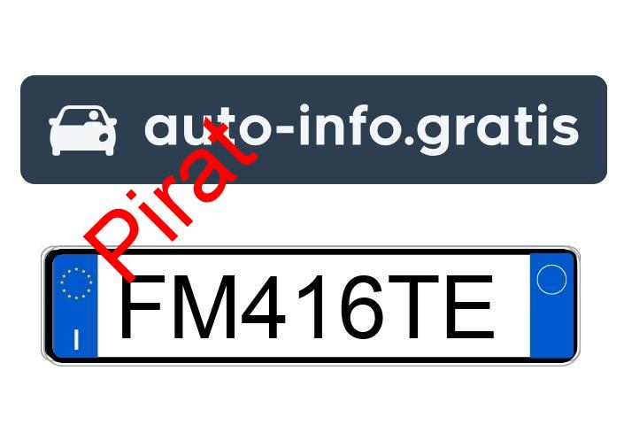 Pirat drogowy w pojeździe o numerach rejestracyjnych FM416TE