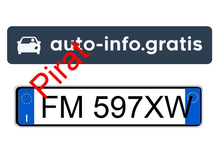Pirat drogowy w pojeździe o numerach rejestracyjnych FM597XW