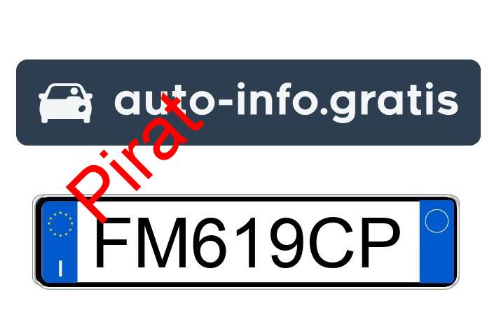 Pirat drogowy w pojeździe o numerach rejestracyjnych FM619CP