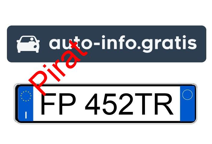 Pirat drogowy w pojeździe o numerach rejestracyjnych FP452TR