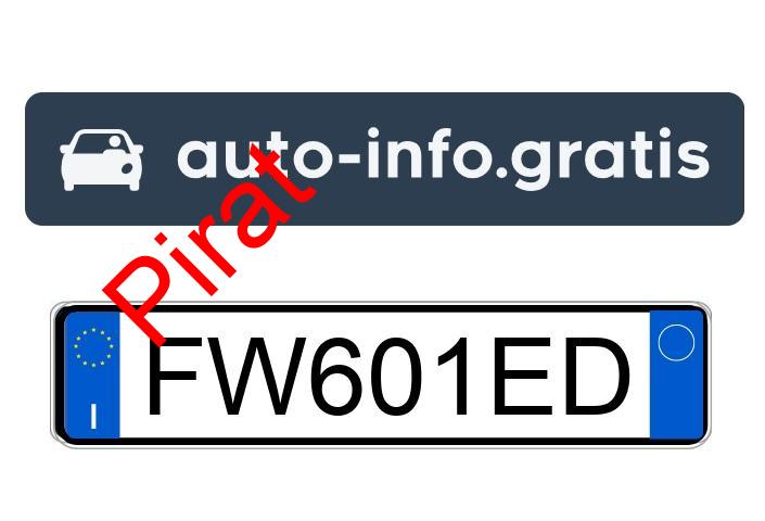 Pirat drogowy w pojeździe o numerach rejestracyjnych FW601ED