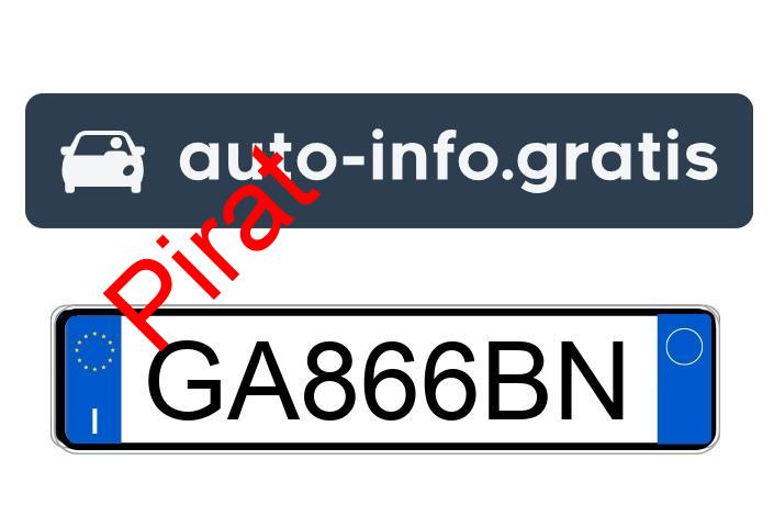 Pirat drogowy w pojeździe o numerach rejestracyjnych GA866BN