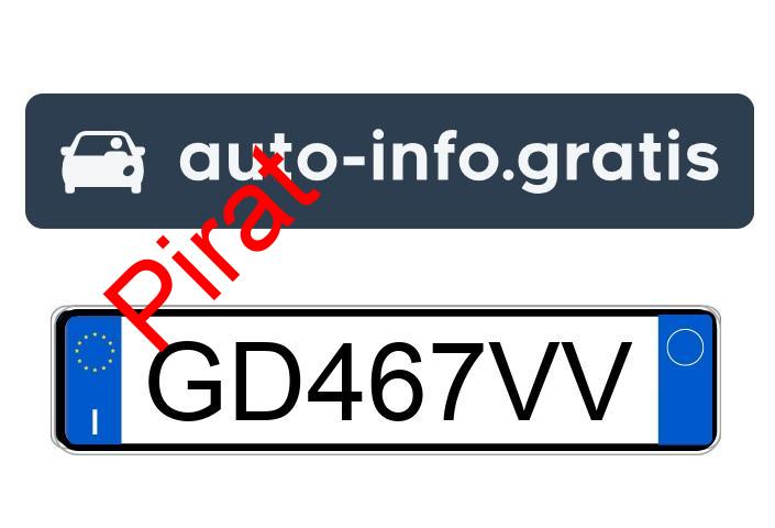 Pirat drogowy w pojeździe o numerach rejestracyjnych GD467VV