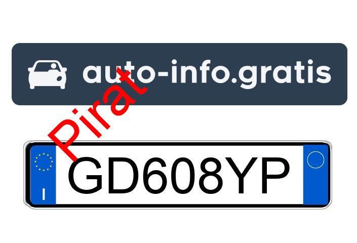 Pirat drogowy w pojeździe o numerach rejestracyjnych GD608YP