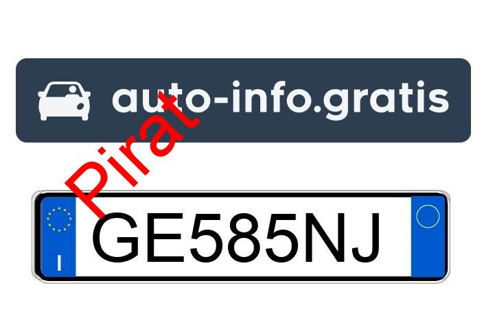 Pirat drogowy w pojeździe o numerach rejestracyjnych GE585NJ