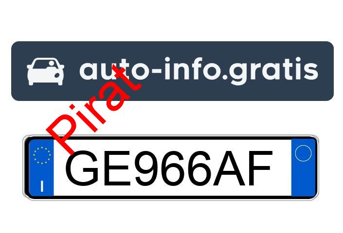 Pirat drogowy w pojeździe o numerach rejestracyjnych GE966AF