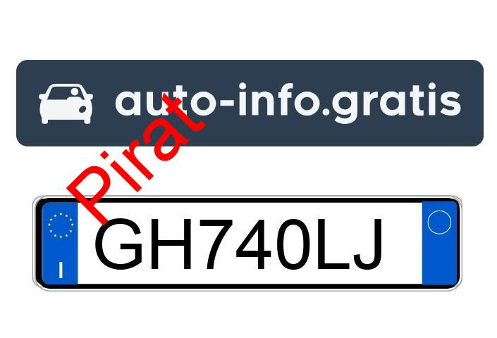 Pirat drogowy w pojeździe o numerach rejestracyjnych GH740LJ