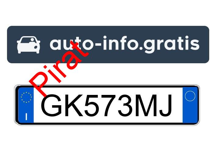 Pirat drogowy w pojeździe o numerach rejestracyjnych GK573MJ