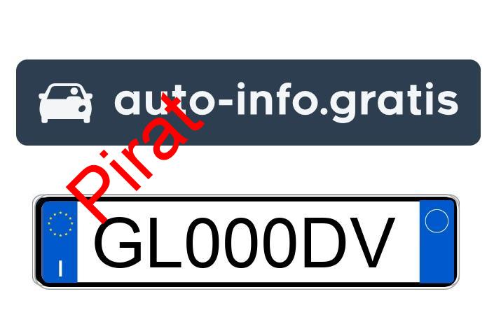 Pirat drogowy w pojeździe o numerach rejestracyjnych GL000DV