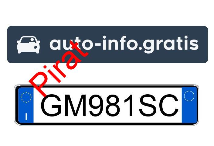 Pirat drogowy w pojeździe o numerach rejestracyjnych GM981SC