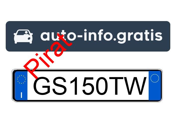 Pirat drogowy w pojeździe o numerach rejestracyjnych GS150TW