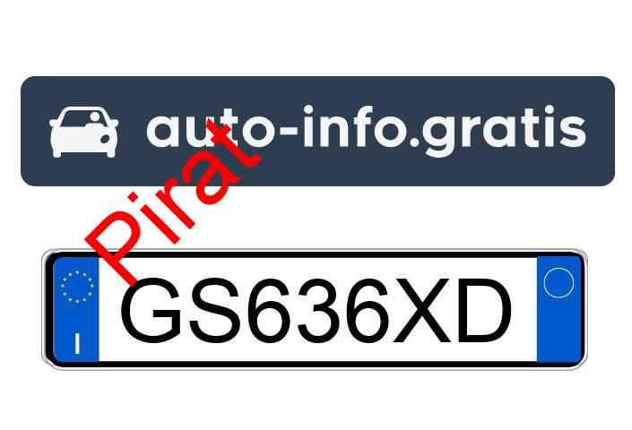Pirat drogowy w pojeździe o numerach rejestracyjnych GS636XD
