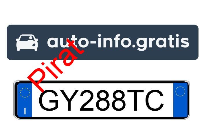 Pirat drogowy w pojeździe o numerach rejestracyjnych GY288TC