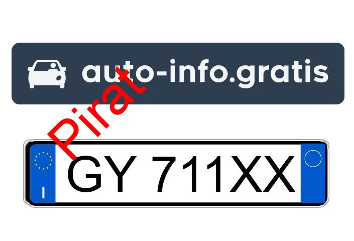 Pirat drogowy w pojeździe o numerach rejestracyjnych GY711XX