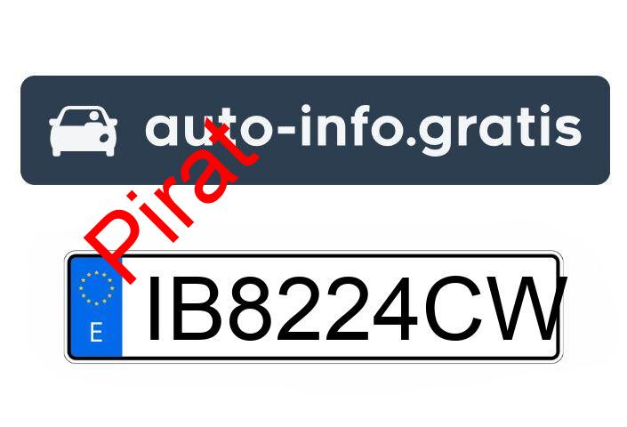 Pirat drogowy w pojeździe o numerach rejestracyjnych IB8224CW