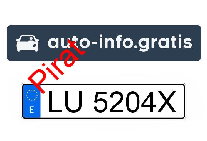 Pirat drogowy w pojeździe o numerach rejestracyjnych LU5204X