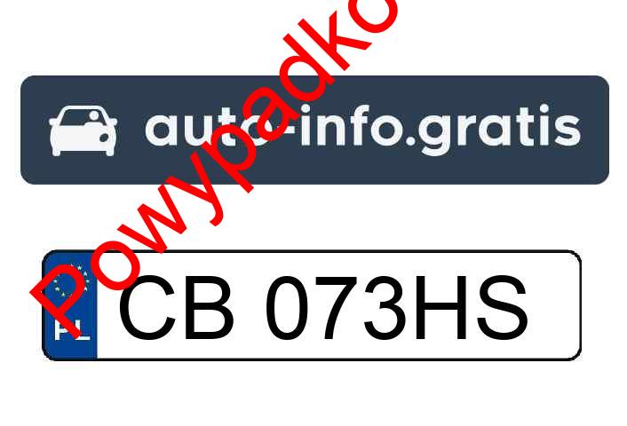 Pojazd o numerach CB073HS uczestniczył w wypadku