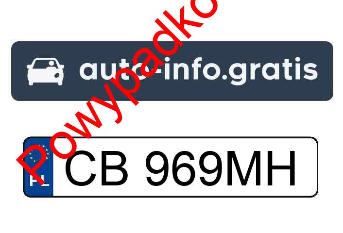 Pojazd o numerach CB969MH uczestniczył w wypadku