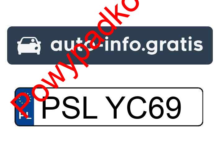 Pojazd o numerach PSLYC69 uczestniczył w wypadku