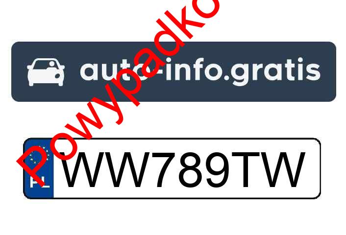 Pojazd o numerach WW789TW uczestniczył w wypadku