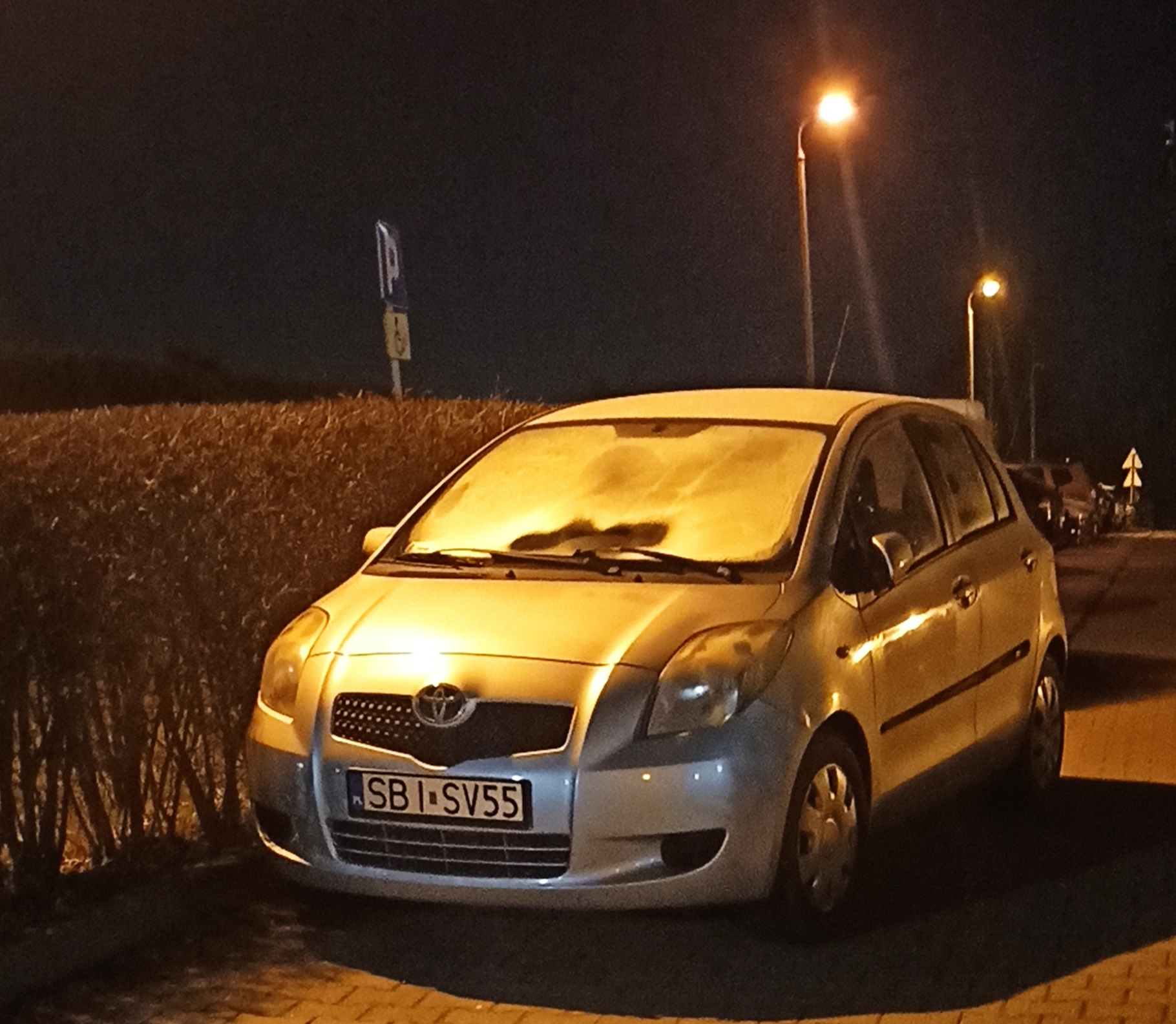 Mistrz parkowania w pojeździe o numerach SBISV55