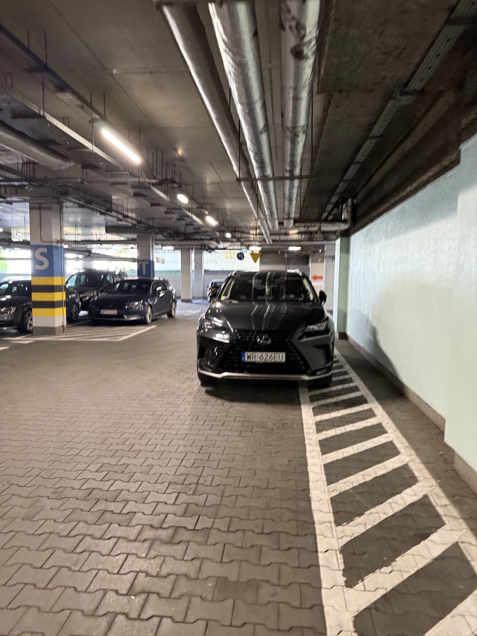 Mistrz parkowania w pojeździe o numerach WR626EU