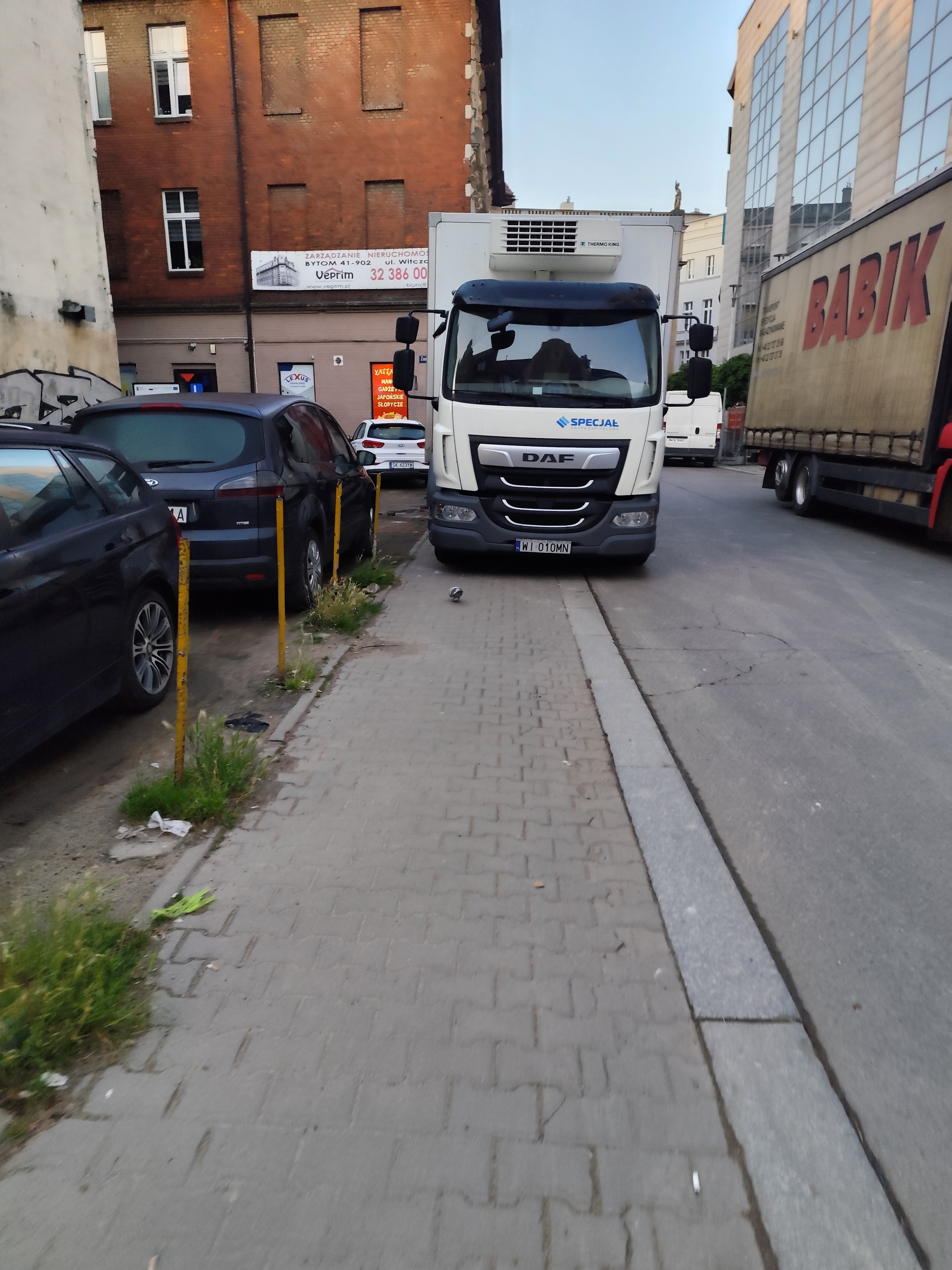 Mistrz parkowania w pojeździe o numerach WI010MN